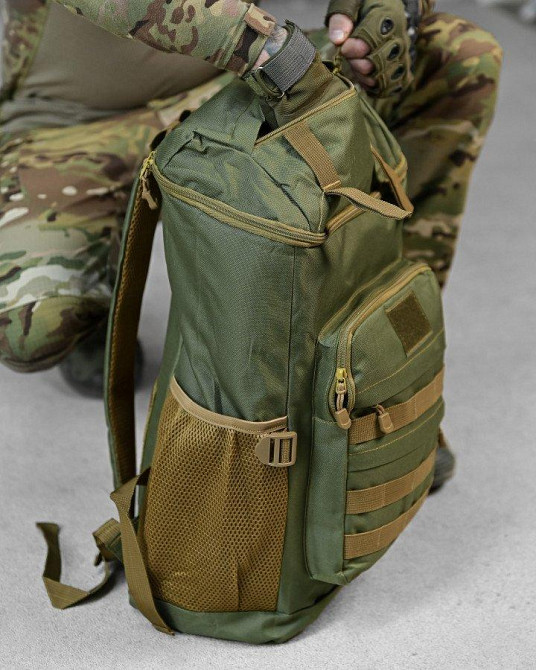 Уристичний рюкзак 60L oliva ДЛ7544 Одеса - фото 4