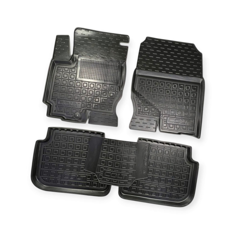 Коврики mitsubishi colt 2002-> (5дв.) борт 2,5см, с перемычкой салона Мукачево - изображение 1