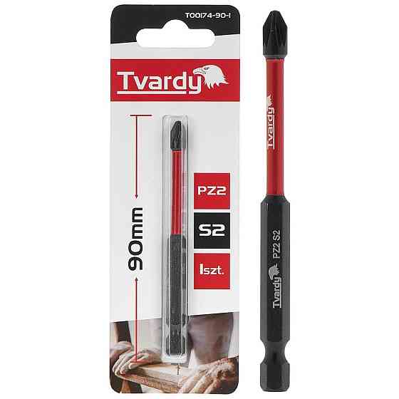 Біта ударна "Tvardy" Pozidriv Pz2 x 90мм Київ