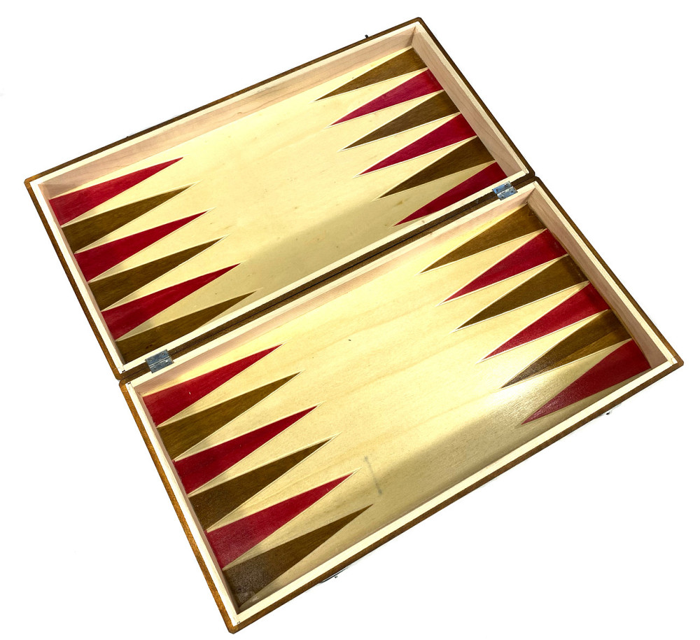 Шахматы, шашки, нарды, шахматная доска для игор 3 в 1 из натурального дерева размер 44.5х44.5 см (XL) Каменец-Подольский - изображение 10