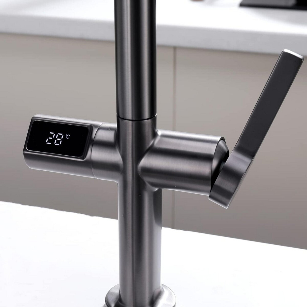 VALESO Кухонний змішувач VALESO (сенсорний вимикач + датчик температури) Коломия - фото 9