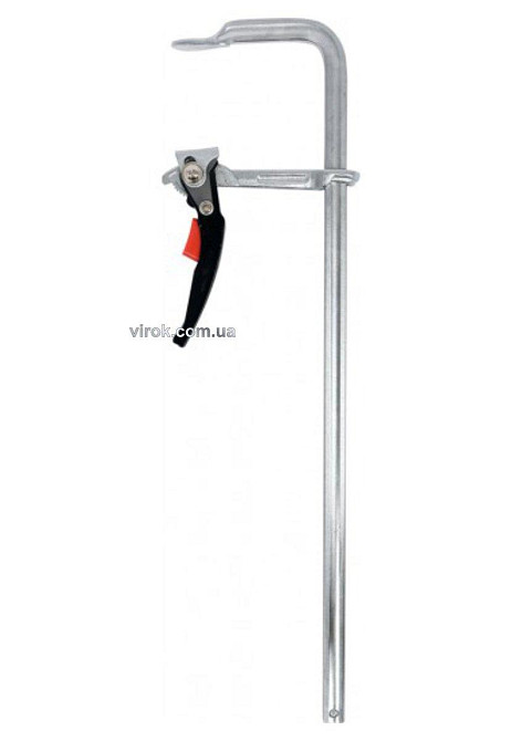 Струбцина з важільним затискачем, стальна, тип "F" YATO; l= 600 мм, h= 120 мм [2/4] Одеса - фото 1