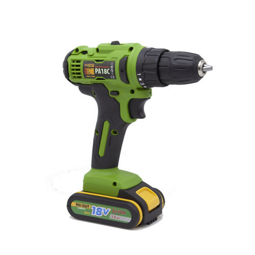 Акумуляторний шуруповерт Procraft PA18C COMPACT 18 В , шурупокрут з Li‑Ion батареєю та 2 АКБ у комплекті Львів - фото 7