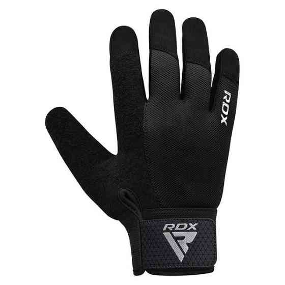 Рукавички для фітнесу RDX W1 Full Finger Plus Black M Каменское