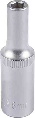 Головка торцева 6-гранна подовжена MASTERTOOL ½" 8 мм L 78 мм CrV 78-0508 Коломыя