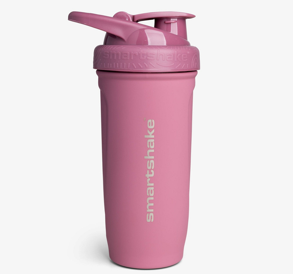 Шейкер спортивний SmartShake металевий Reforce Stainless Steel 30oz/900ml Deep Rose Кам'янське - фото 10