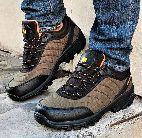 Кросівки MERRELL ТЕРМО Gore-Tex Чоловічі Хакі Мерелл Гортекс (розміри: 41,42,43,44,45,46) Відео Огляд Дніпро