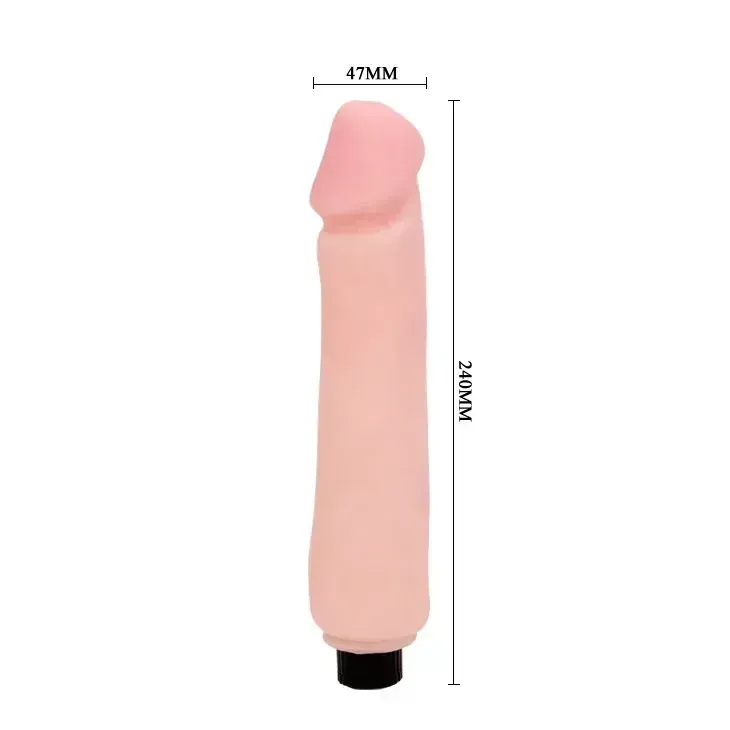Вибратор реалистичный мультискоростной Baile из киберкожи, 23.5 см х 4.3 см Sex Aura Киев - изображение 6