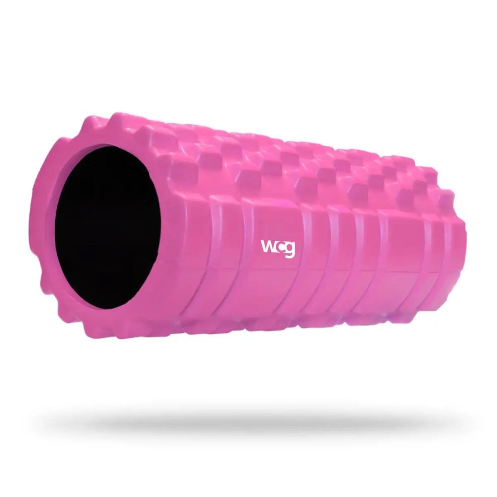 Масажний роллер для йоги K1 33*14 рожевий Київ - фото 1