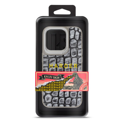 Чохол до мобільного телефона Harder Kaiju Skin Apple iPhone 15 Pro Grey (ARM76844) Вінниця - фото 3