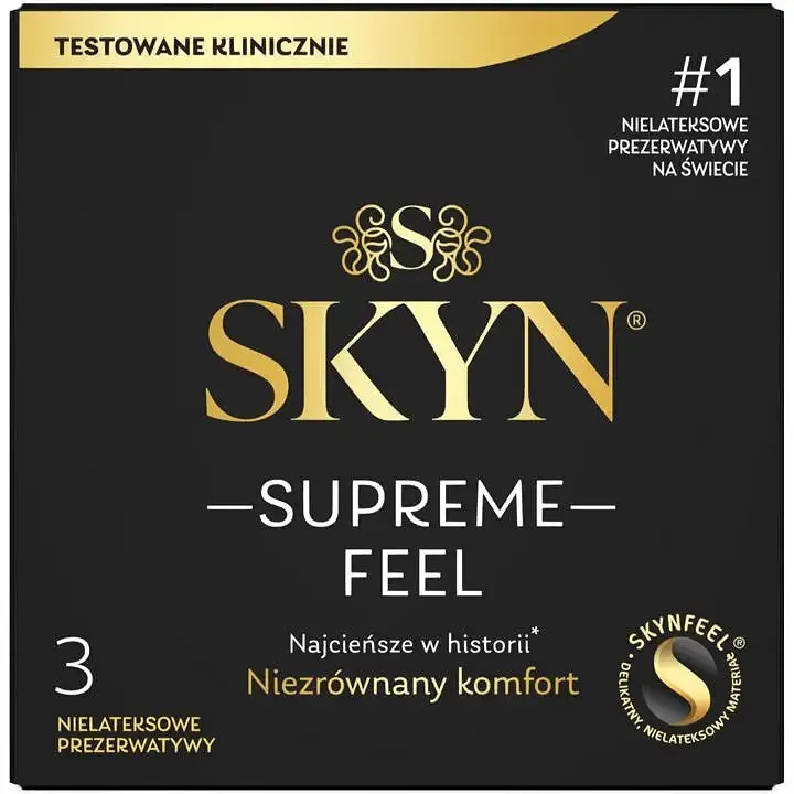 Презервативи SKYN Supreme Feel 3 шт Львів - фото 1