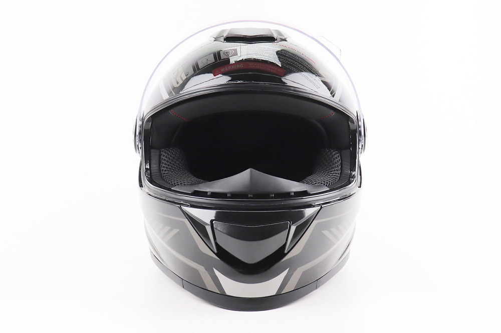 Шолом інтеграл, закритий BLD-М65 S (55-56см), ЧОРНО-СІРИЙ Київ - фото 5