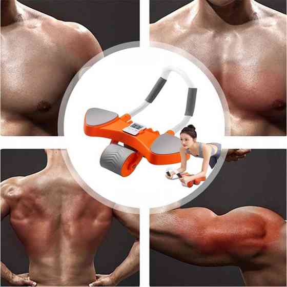 Автоматический тренажер для живота, колесико для живота с подушечкой для пуш-апа OV-83 Ивано-Франковск