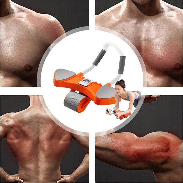 Автоматический тренажер для живота, колесико для живота с подушечкой для пуш-апа OV-83 Ивано-Франковск - изображение 5