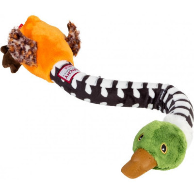 Игрушка для собак GiGwi Crunchy Утка с хрустящей шеей и пискавкой 54 см (75025) Винница - изображение 3