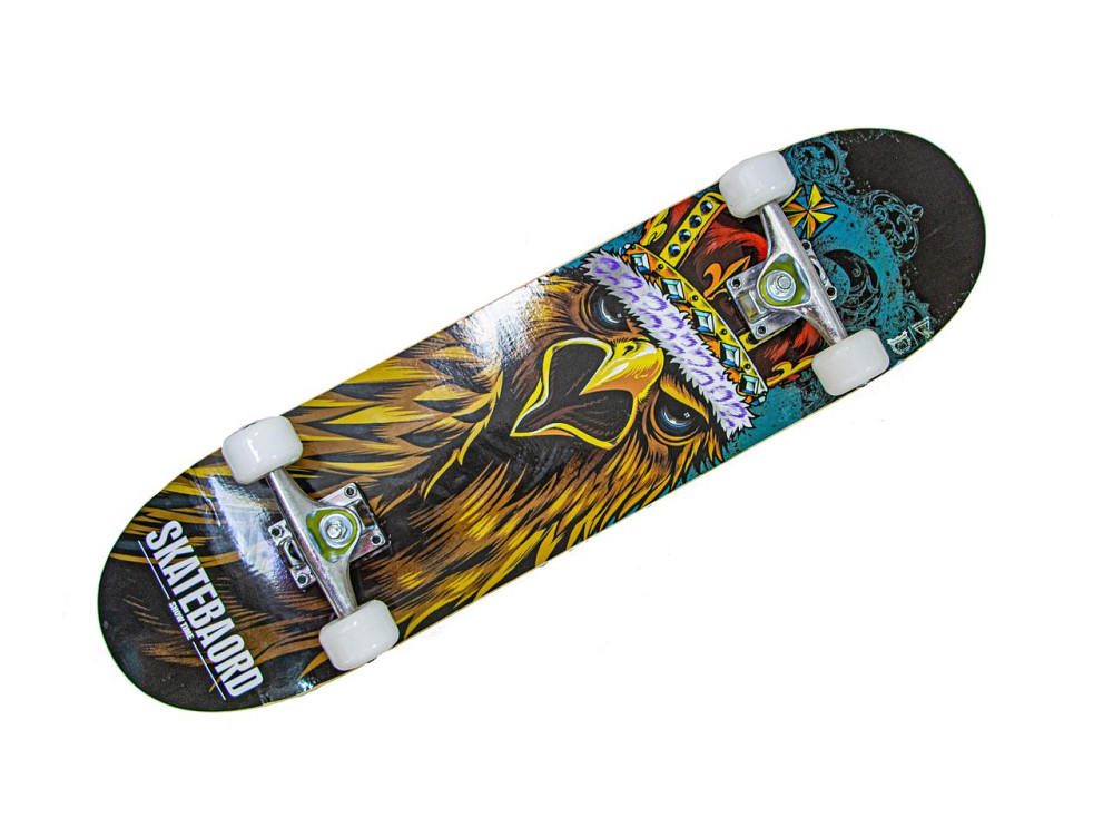 Скейт "Crowned Eagle" із захистом у комплекті. Навантаження до 85 кг Одеса - фото 2