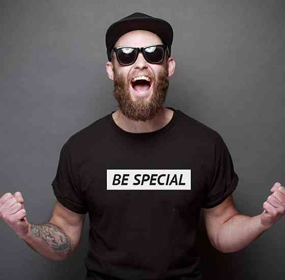 Мужская\Женская футболка с принтом !  BE SPECIAL Черновцы
