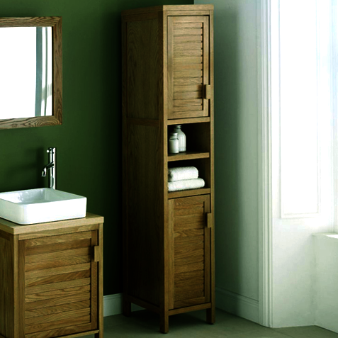 Пенал напольный для ванной 