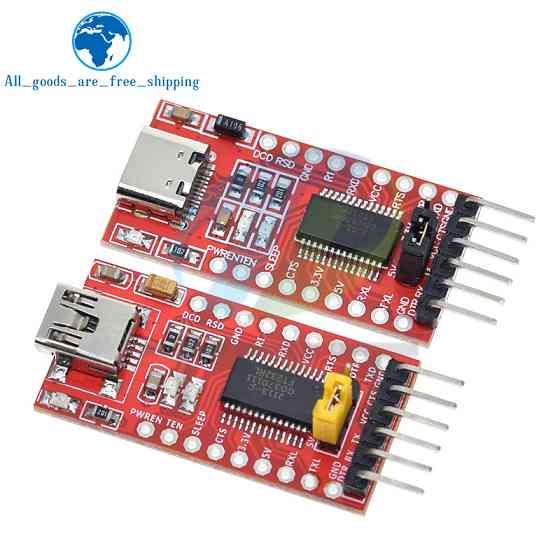 MiniUSB - UART TTL FT232RL 6pin конвертер, програматор для Arduino, модуль перетворювача інтерфейсів Київ