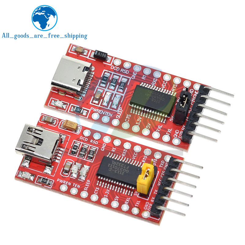 MiniUSB - UART TTL FT232RL 6pin конвертер, програматор для Arduino, модуль перетворювача інтерфейсів Київ - фото 5