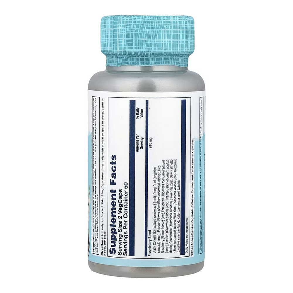Жіночий гормон Solaray Female Hormone SP-7C 100 вег капс Київ - фото 2