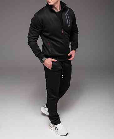 Демісезонний спортивний костюм для чоловіків з бавовни зручною посадки на кожен день Львів