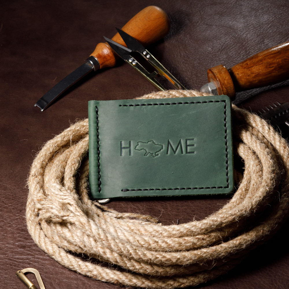 Затиск для грошей купюр чоловічий з відділеннями для карт, місткий гаманець на кнопціMasterSem Київ - фото 9