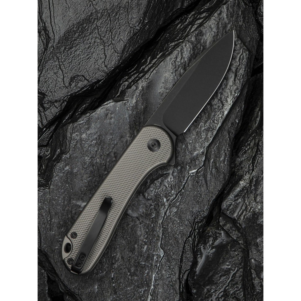 Ніж складаний кишеньковий Civivi Elementum II, (7.5 см) Nitro-V / Aluminum сірий Київ - фото 11