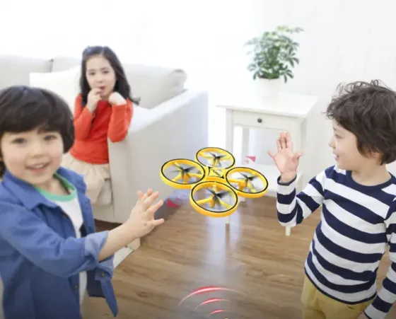 Квадрокоптер Tracker с управлением от руки жестам, LED подсветка Коломыя