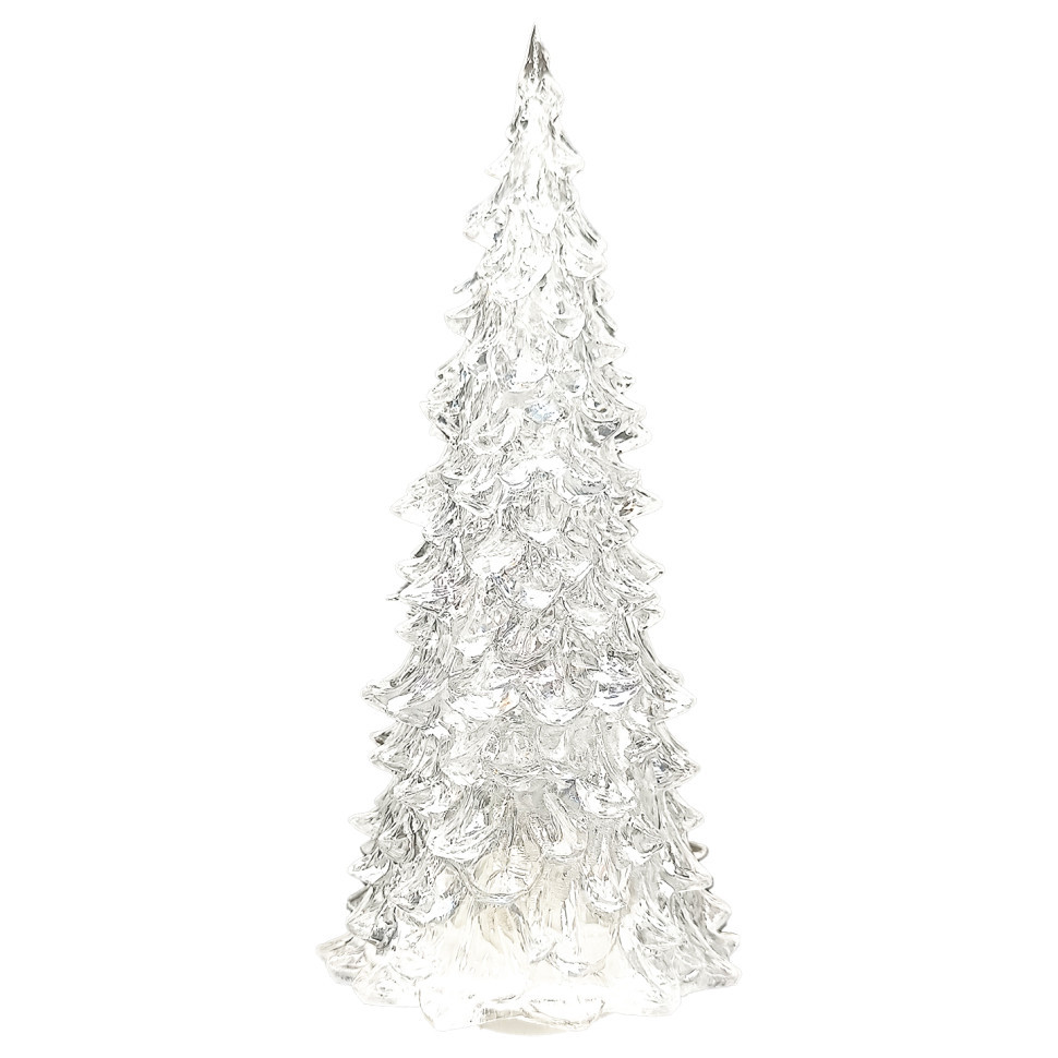 Декоративна Ялинка CX LED 17 см, прозора Прозорий Вінниця - фото 1