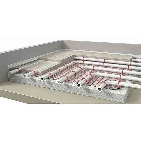 Гарпун-скоба для кріплення труби теплої підлоги Ø16 довжина 55мм біла (уп.100шт) (000006867) Київ