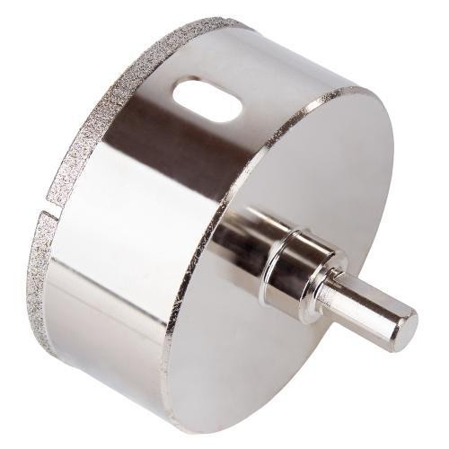 Свердло корончате алмазне по склу та кераміці 80мм з центрувальним свердлом Alloid Одеса - фото 8