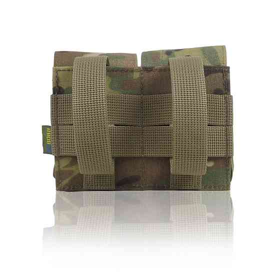 Подвійний підсумок для гранат. Тактичний підсумок під 2 гранати KIBORG Multicam. Підсумок гранатний подвійний Київ