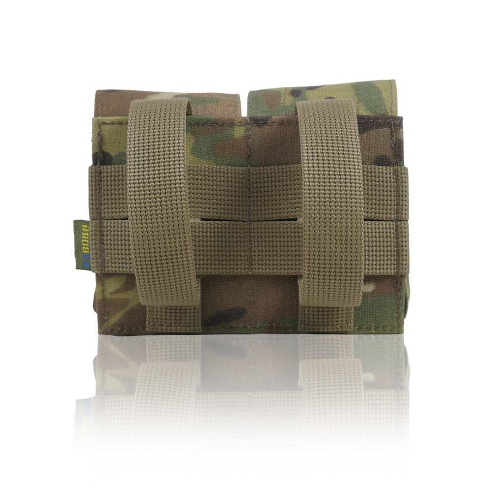 Подвійний підсумок для гранат. Тактичний підсумок під 2 гранати KIBORG Multicam. Підсумок гранатний подвійний Київ - фото 3