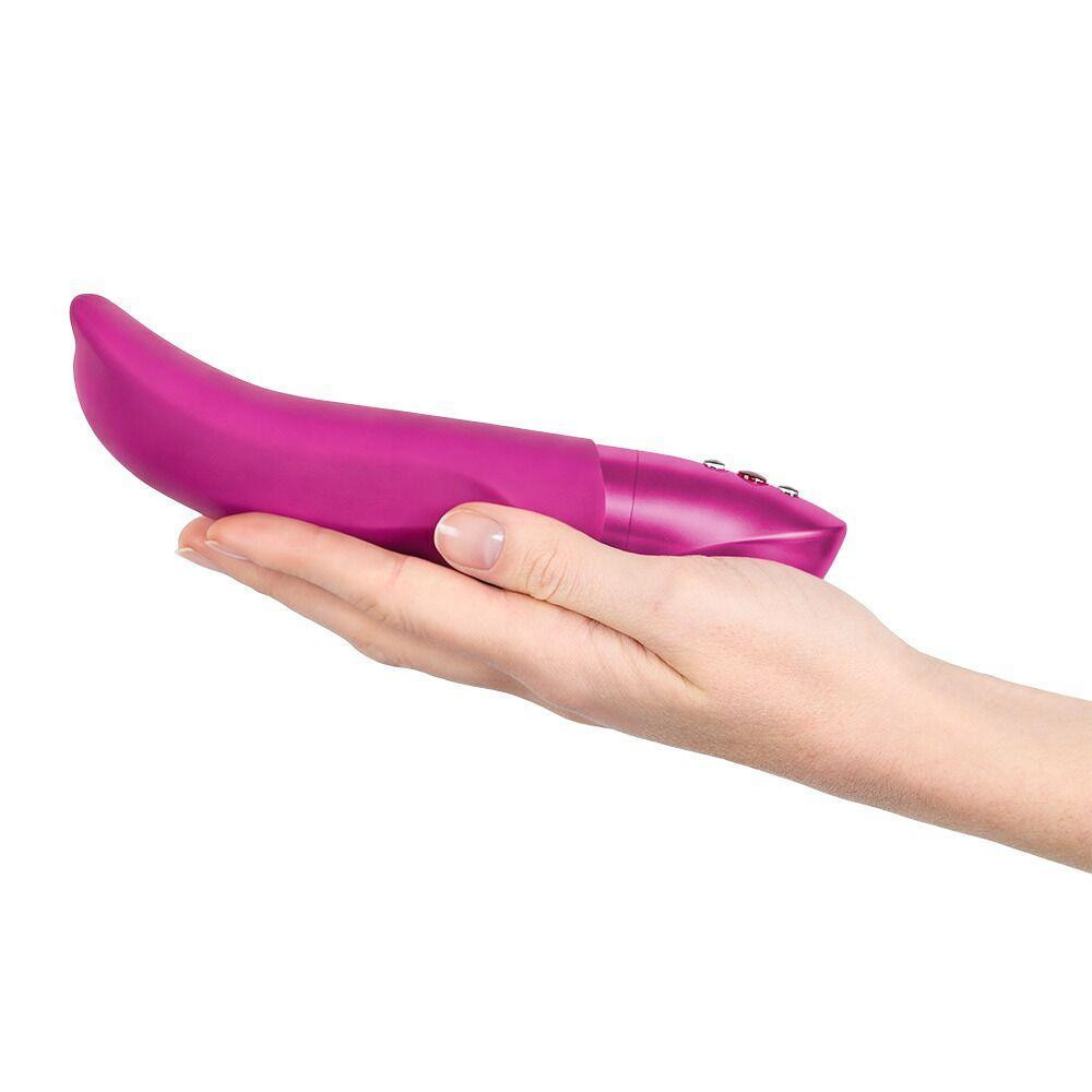 Вібратор Fun Factory Diva Dolphin Magenta, 10 режимів роботи, на батарейках Sex Aura Київ - фото 7