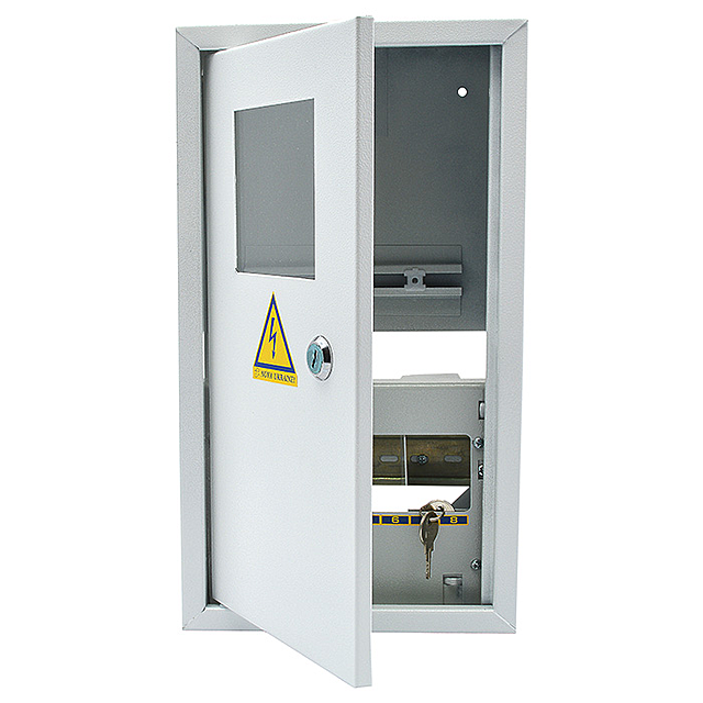 Щит електричний однофазний + 8 автоматів металевий Харків - фото 1