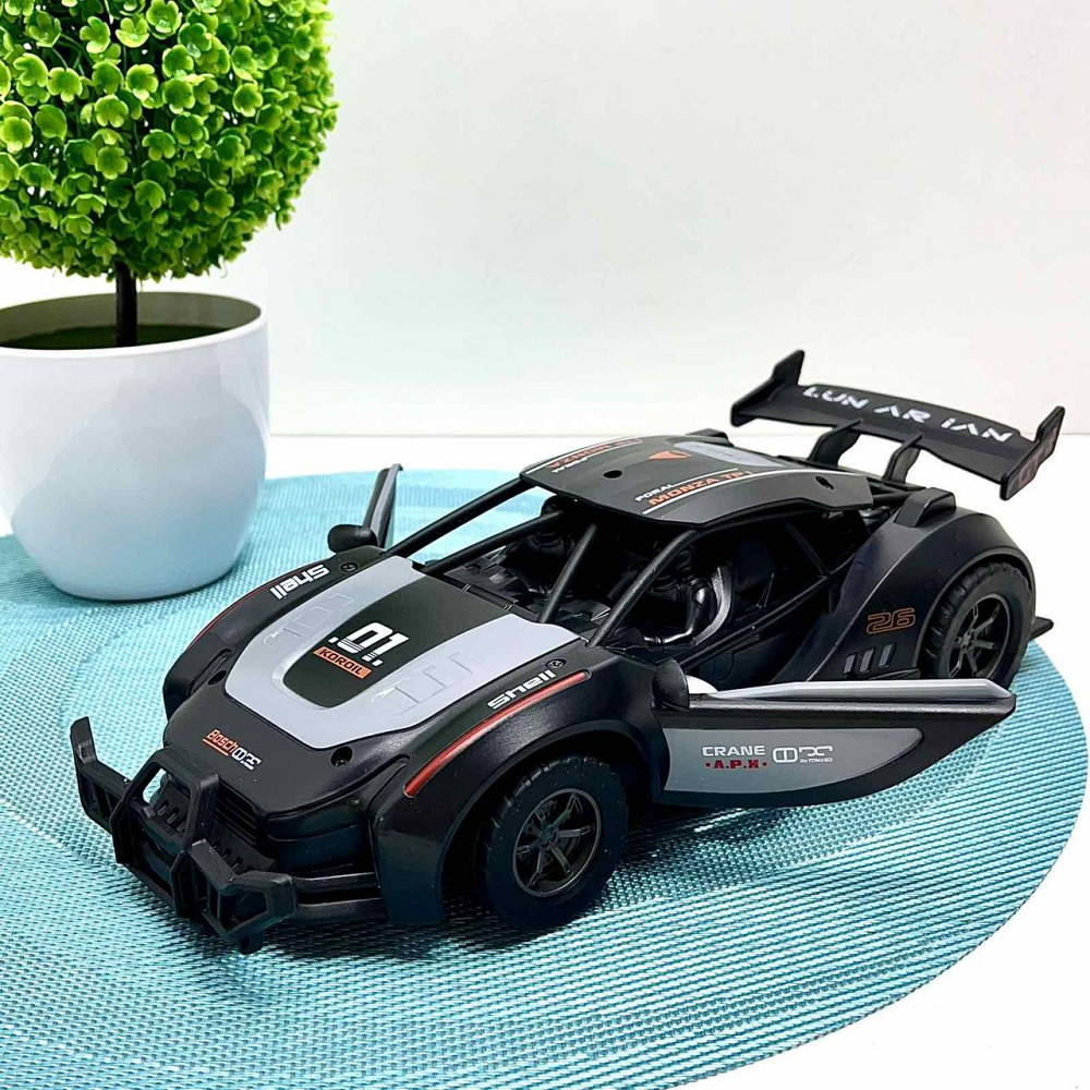 Машинка на радіокеруванні спортивна 26см Чорна (33799) Чернигов - изображение 4