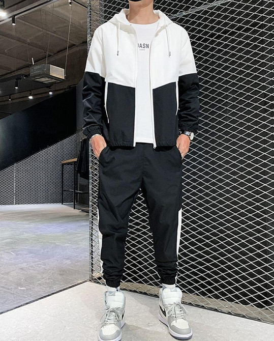 Чоловічий костюм з тканини меморі з внутрішньою кишенею демісезонний маломірний фасон Львів - фото 2