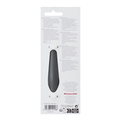 Лопатка кухонна KitchenAid Coreline з прорізами, 34,3 см, сірий (KAS002OHCGG) Вінниця - фото 5