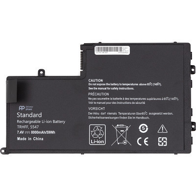 Акумулятор до ноутбука DELL Inspiron 15-5547 (TRHFF) 7.4V 8000mAh PowerPlant (NB441952) Вінниця - фото 1