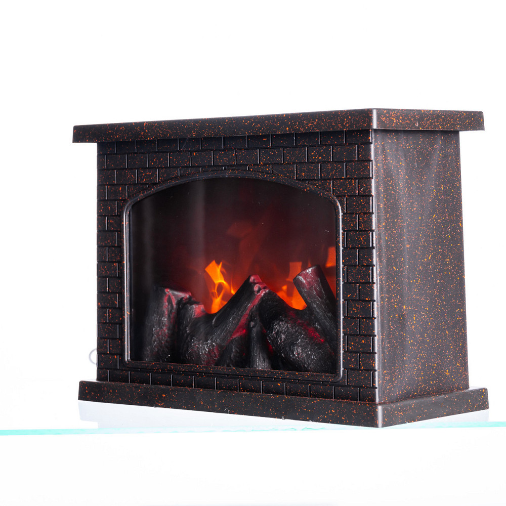 Декоративний LED-камін з USB підсвіткою 12x20x27.5 см Київ - фото 5