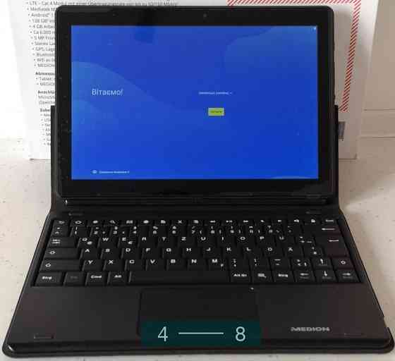 Планшет: MEDION Lifetab 128 Gb, + Клавіатура, чохол! Київ