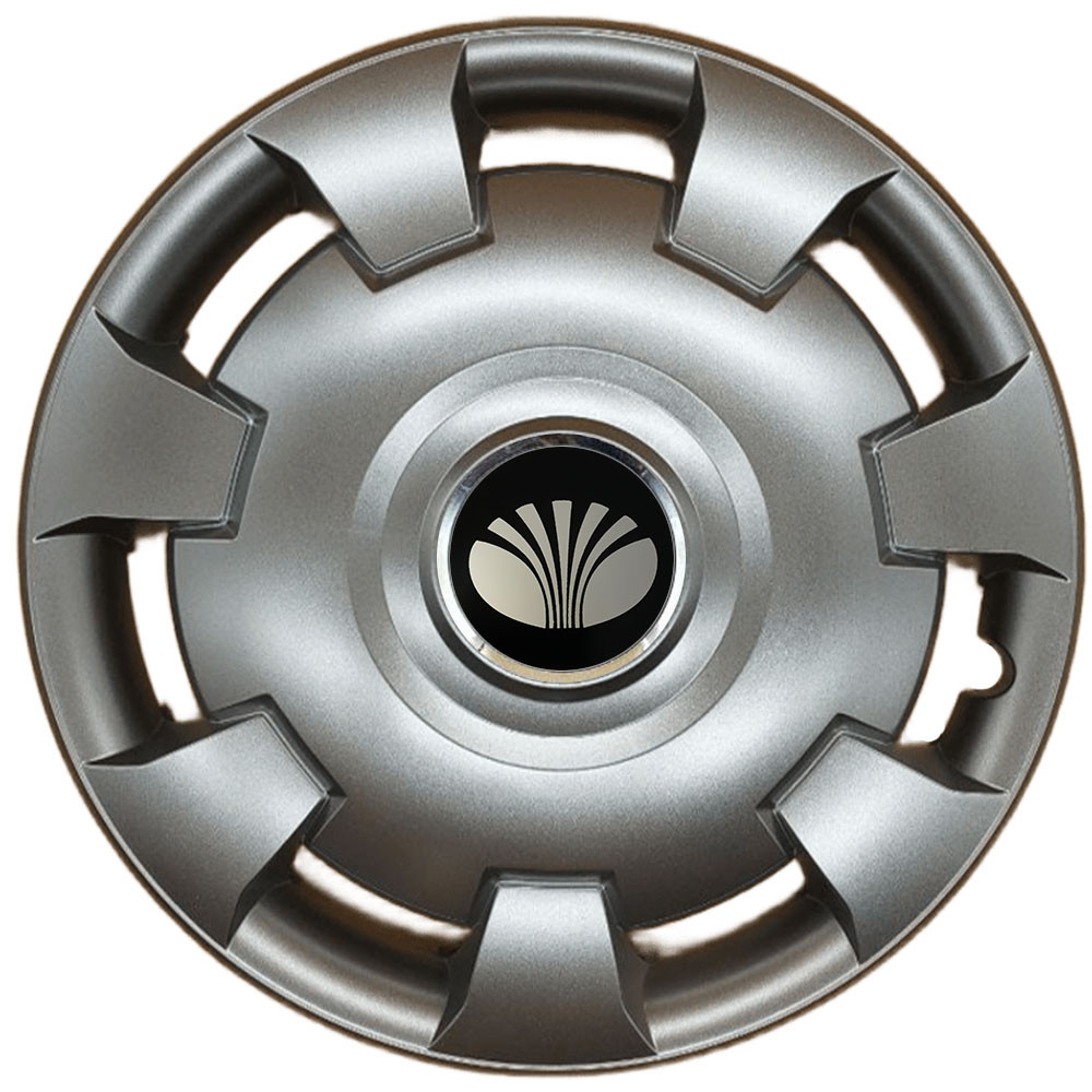 Автомобільні модельні ковпаки R13 Daewoo 111 4шт, SJS, сріблясті Київ - фото 1