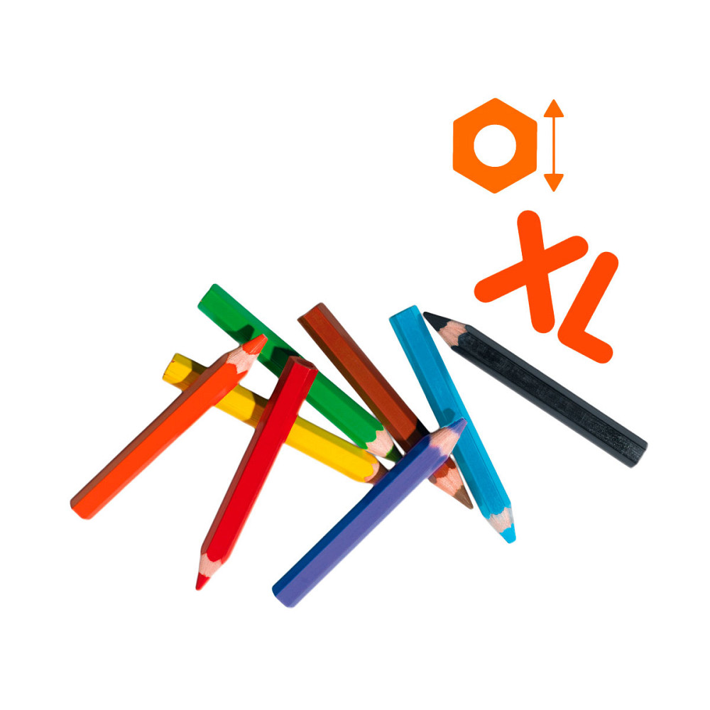 Набір кольорових олівців (8 кольорів) Дніпро - фото 2