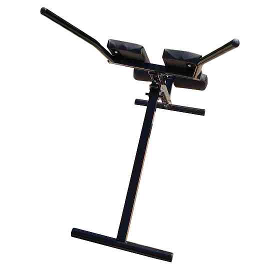 Лавка для гіперекстензії 45 градусів KZ-831 складна Тренажери для преса, гіперекстензії регульована Київ