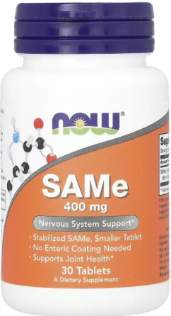 S-аденозил-L-метіонін NOW Foods SAMe 30 таб Київ