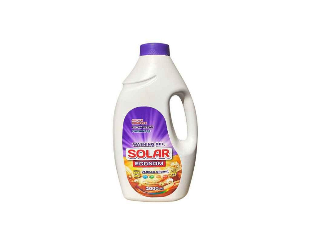 Гель для стирки 2л Universal Vanilla Orchid Econom ТМ SOLAR Киев - изображение 1