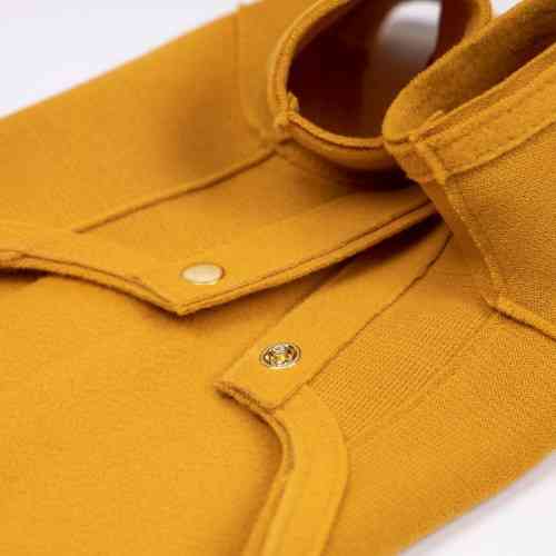 Кардиган Pet Fashion Denis для собак размер XS желтый Винница