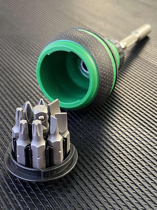 Трещоточная отвертка-мини TOPTUL 9-в-1 GAAR1101 Одесса - изображение 5