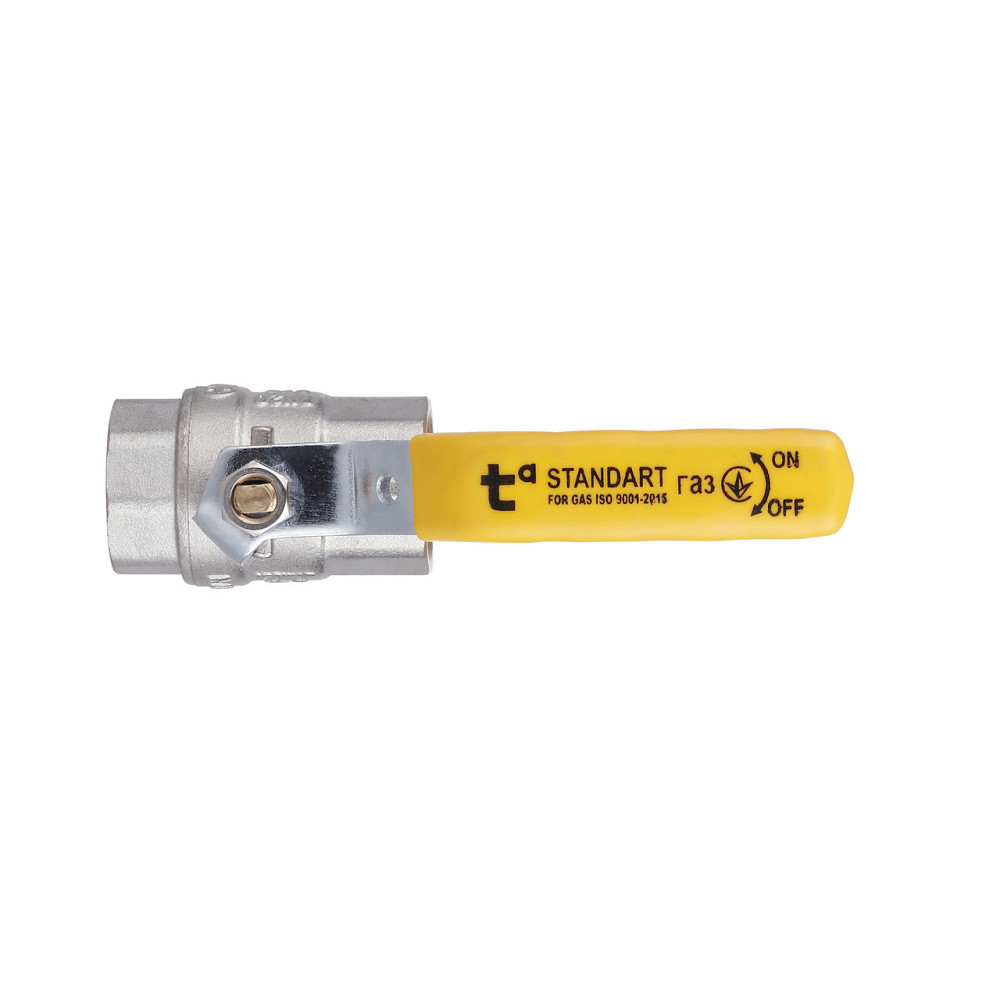 Кран кульовий Thermo Alliance Standart 3/4" ВР для газу (важіль) SD600NG20PN40 Київ - фото 8